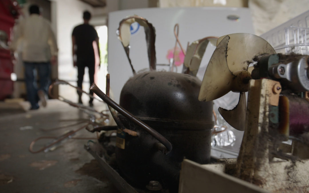 Refrigerators and freezers use Freon and other ozonedepleting